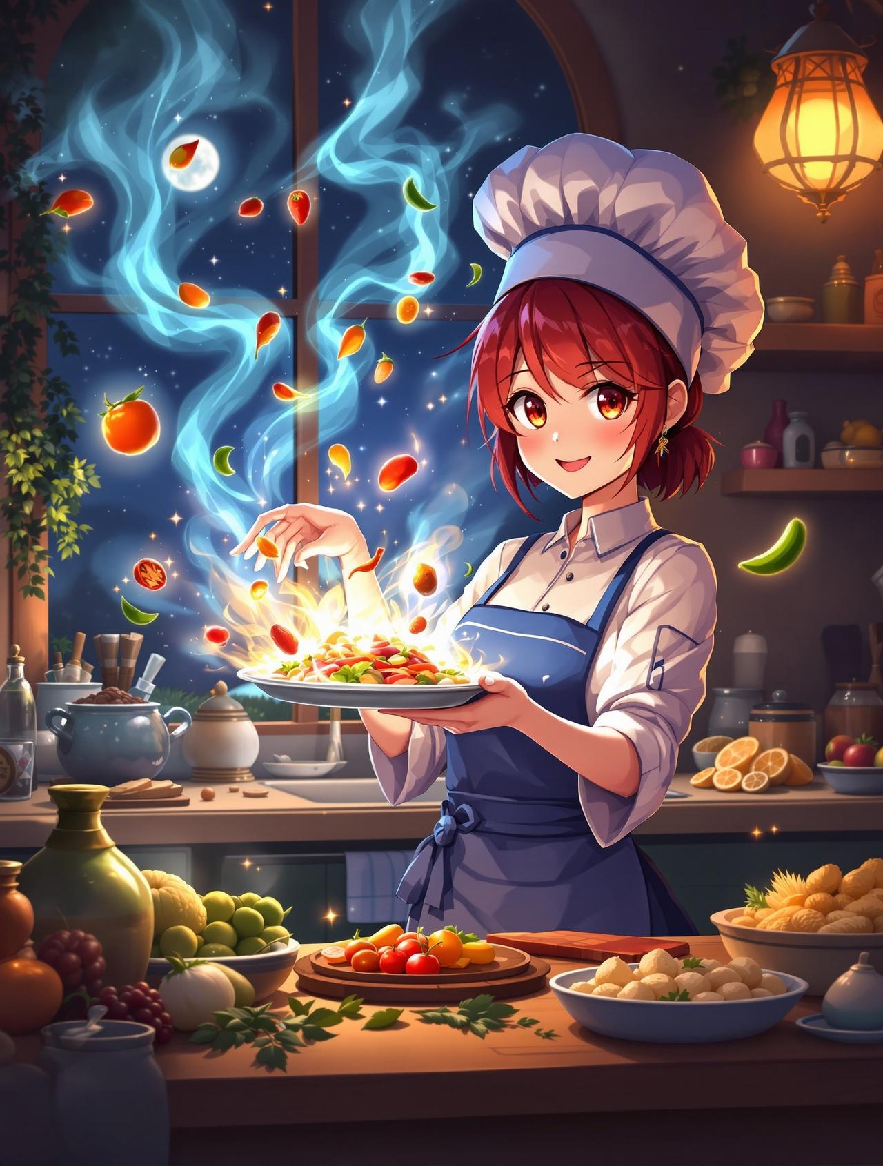 红果网页 - 异世界食堂